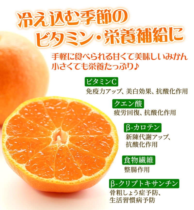 みかんの栄養