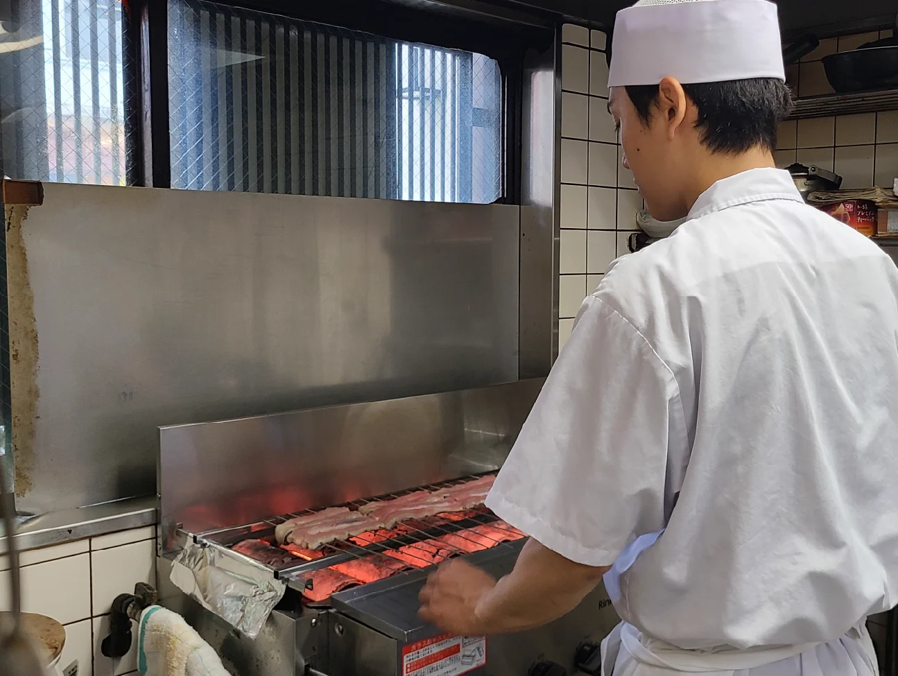 蒸してから焼く関東風