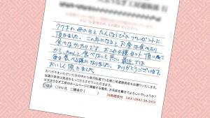 お客様の声：2025年11月