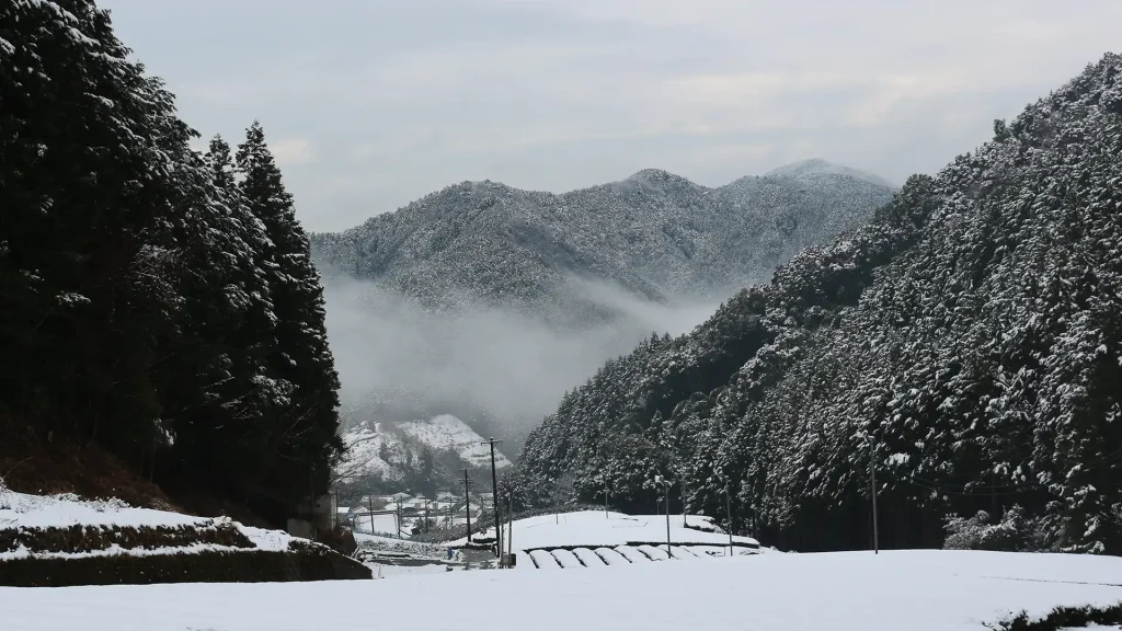 冬の寒さも厳しく春の到来も遅い