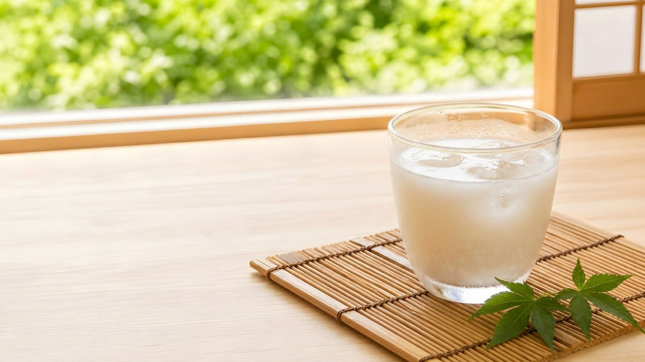 うなぎ屋がすすめる昔ながらの純甘酒